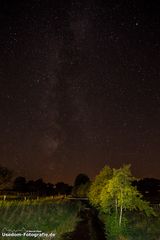 Milchstraße über dem Gothensee auf Usedom am 30.09.2013