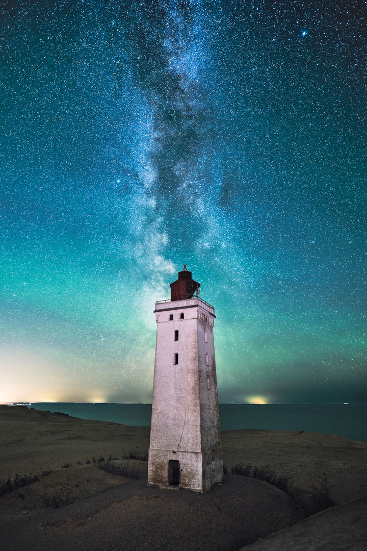 Milchstraße über dem Rubjerg Knude Fyr