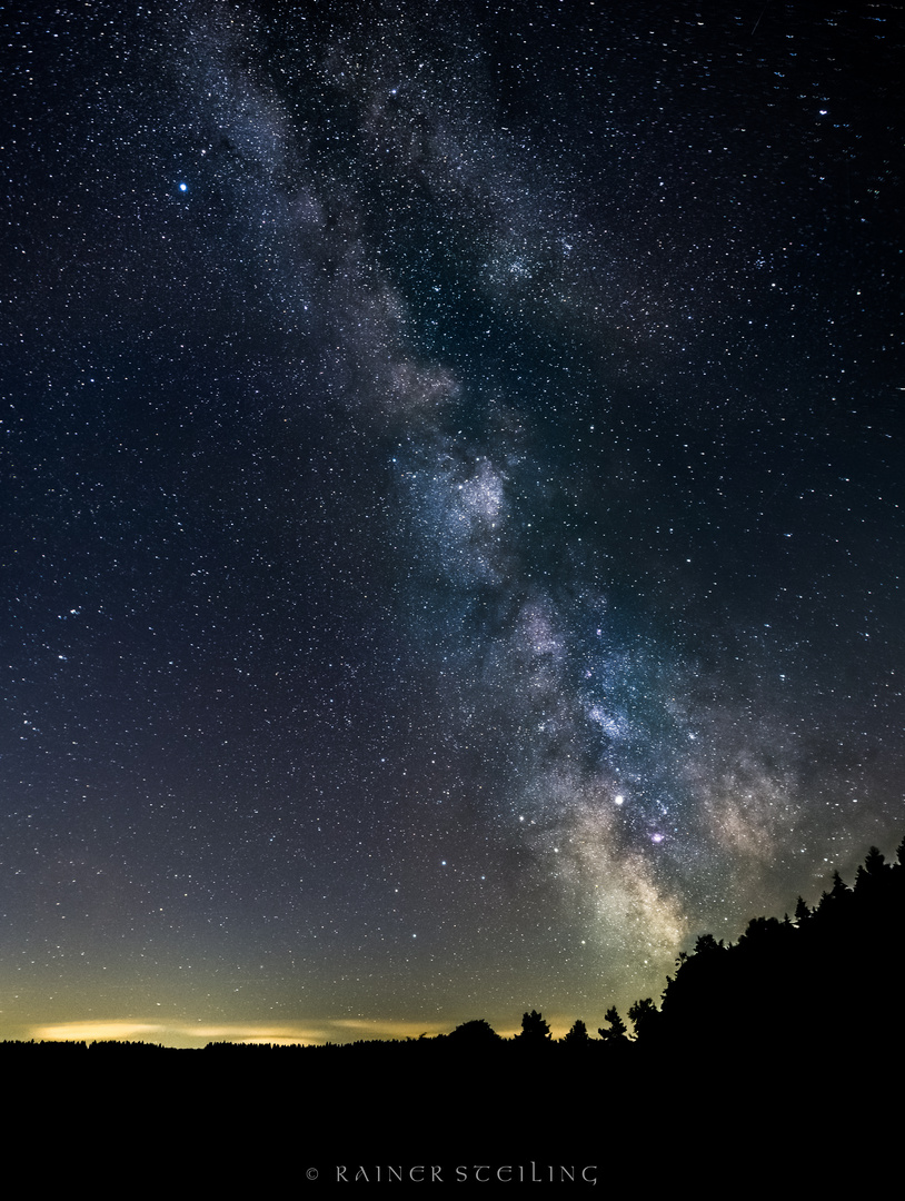 Milchstraße über dem schönen Sauerland (05.08.2018, 23:30-0:30)