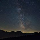 Milchstraße über den Lechtaler Alpen