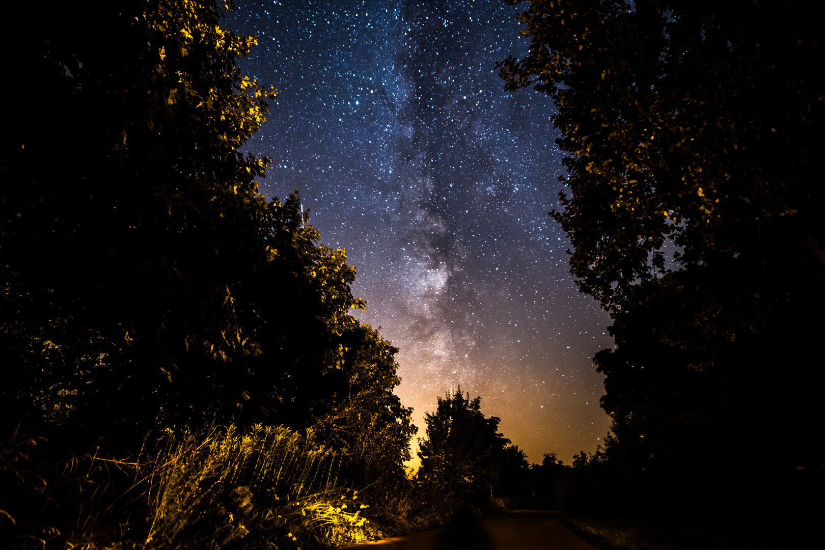 [ - Milchstraße über der Lausitz - ]