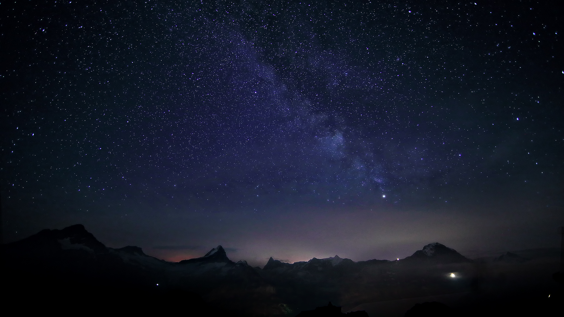 Milchstrasse über Grindelwald