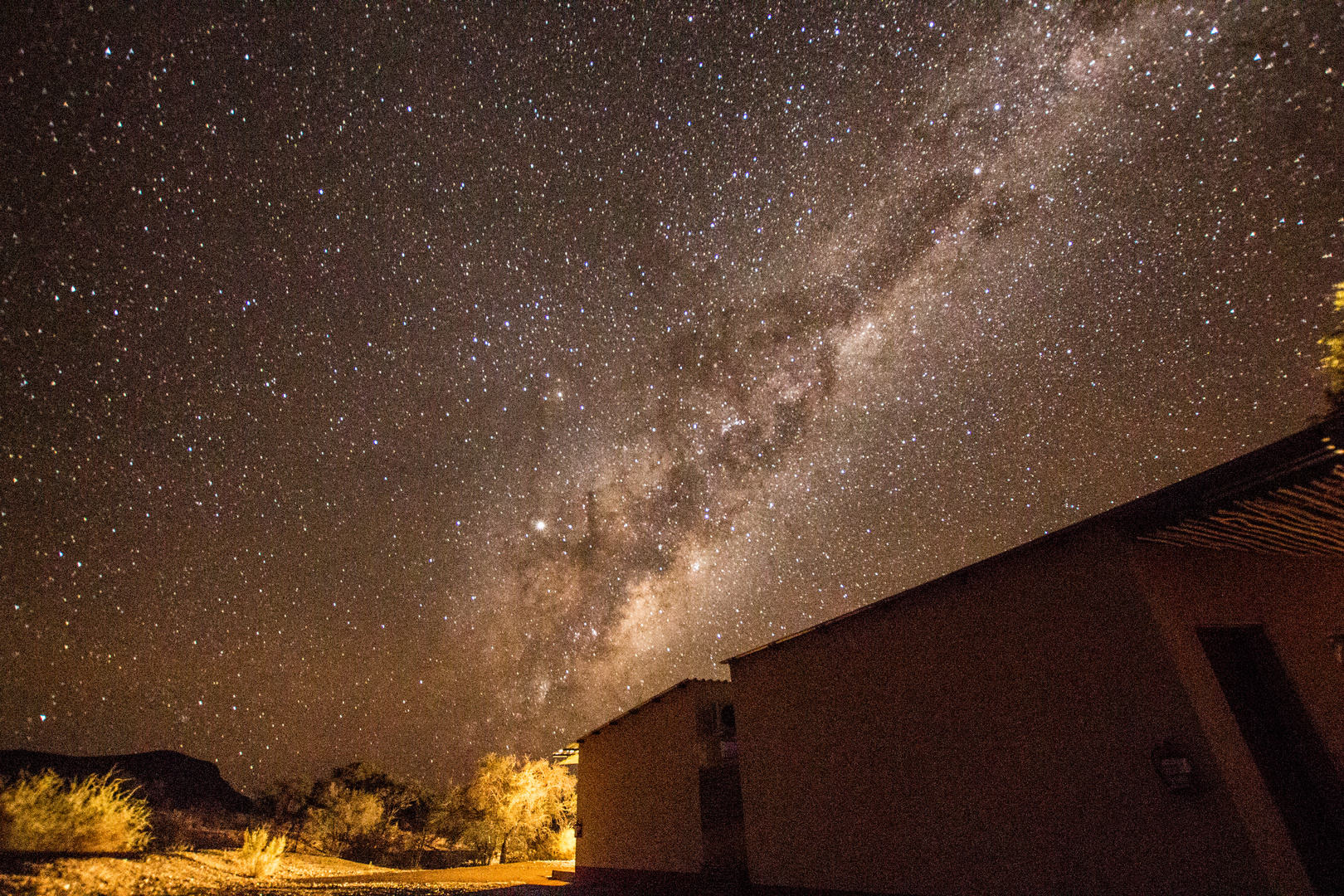 Milchstraße über Namibia