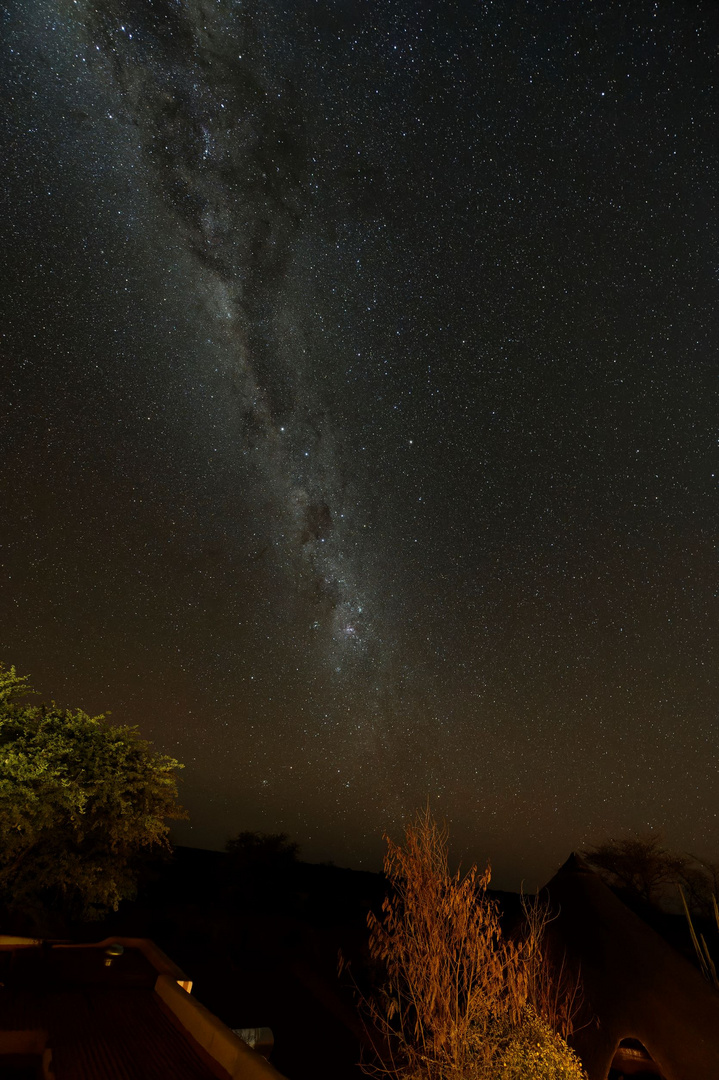 Milchstraße über Namibia