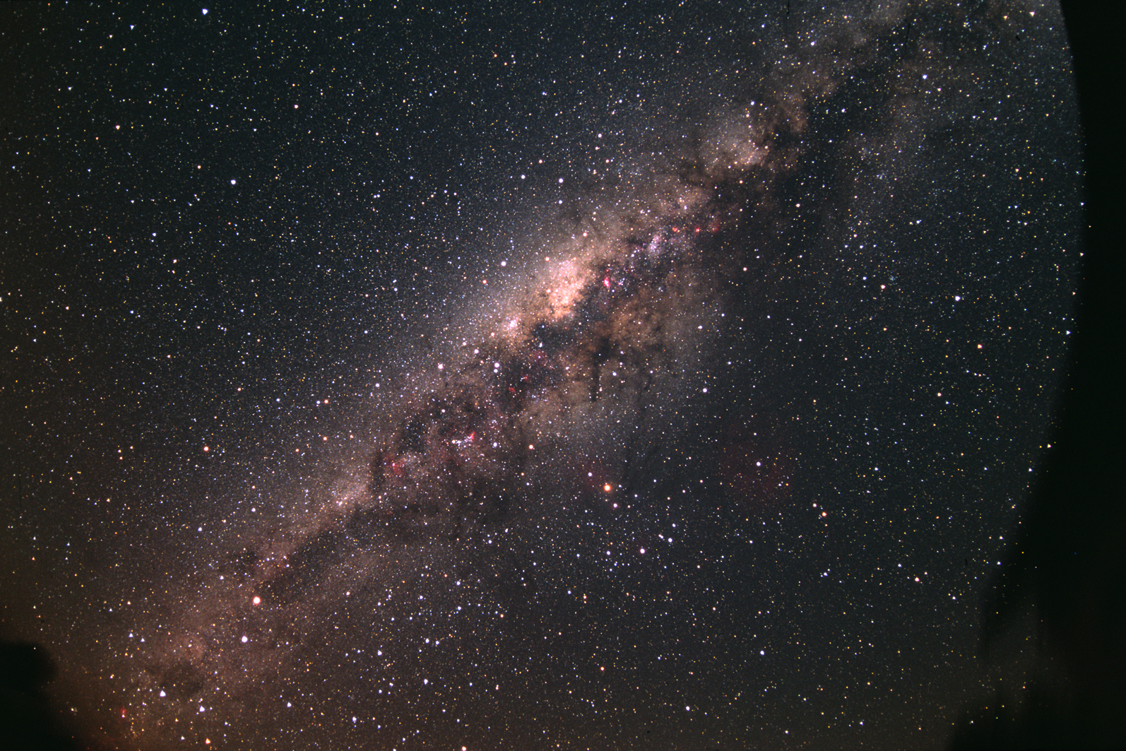 Milchstraße über Namibia