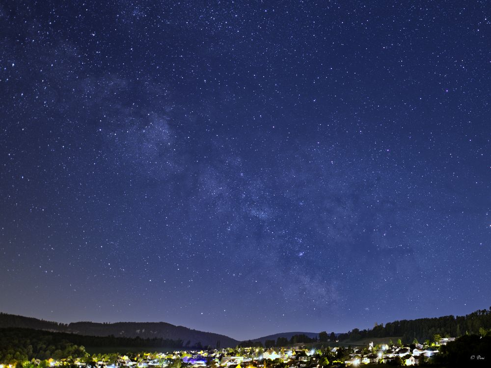 Milchstrasse über Pfeffingen