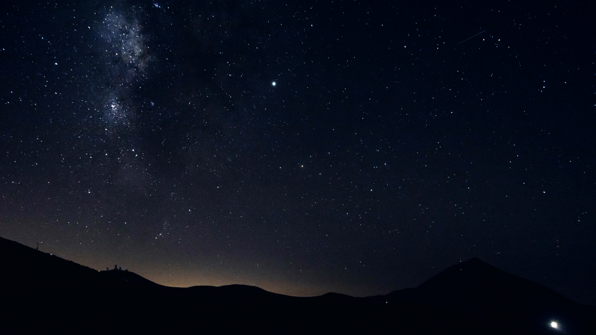 Milchstraße über Teide Observatorium - Teneriffa