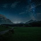 Milchstraße und Nachthimmel über Leutasch