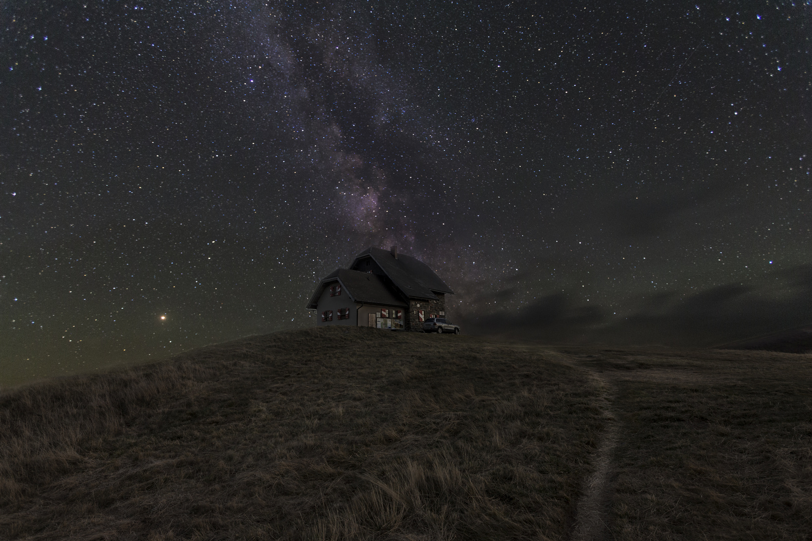 Milchstraße Wolfsberger Hütte-Österreich