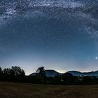 Milchstraßenpanorama am Trifels