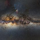 Milchstraßenpanorama vom Cygnus bis Vela