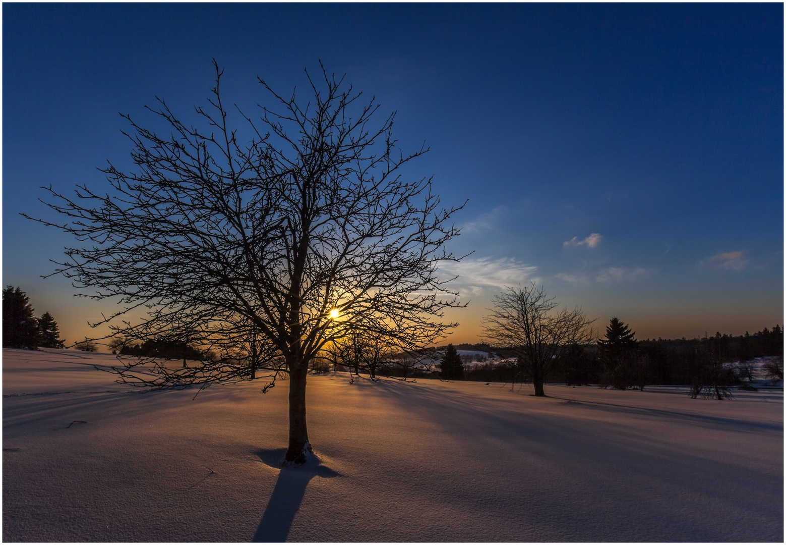 Milder Wintertag