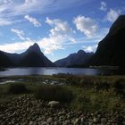 Milford Sound am späten Nachmittag