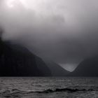 Milford Sound - Wolkenverhangen