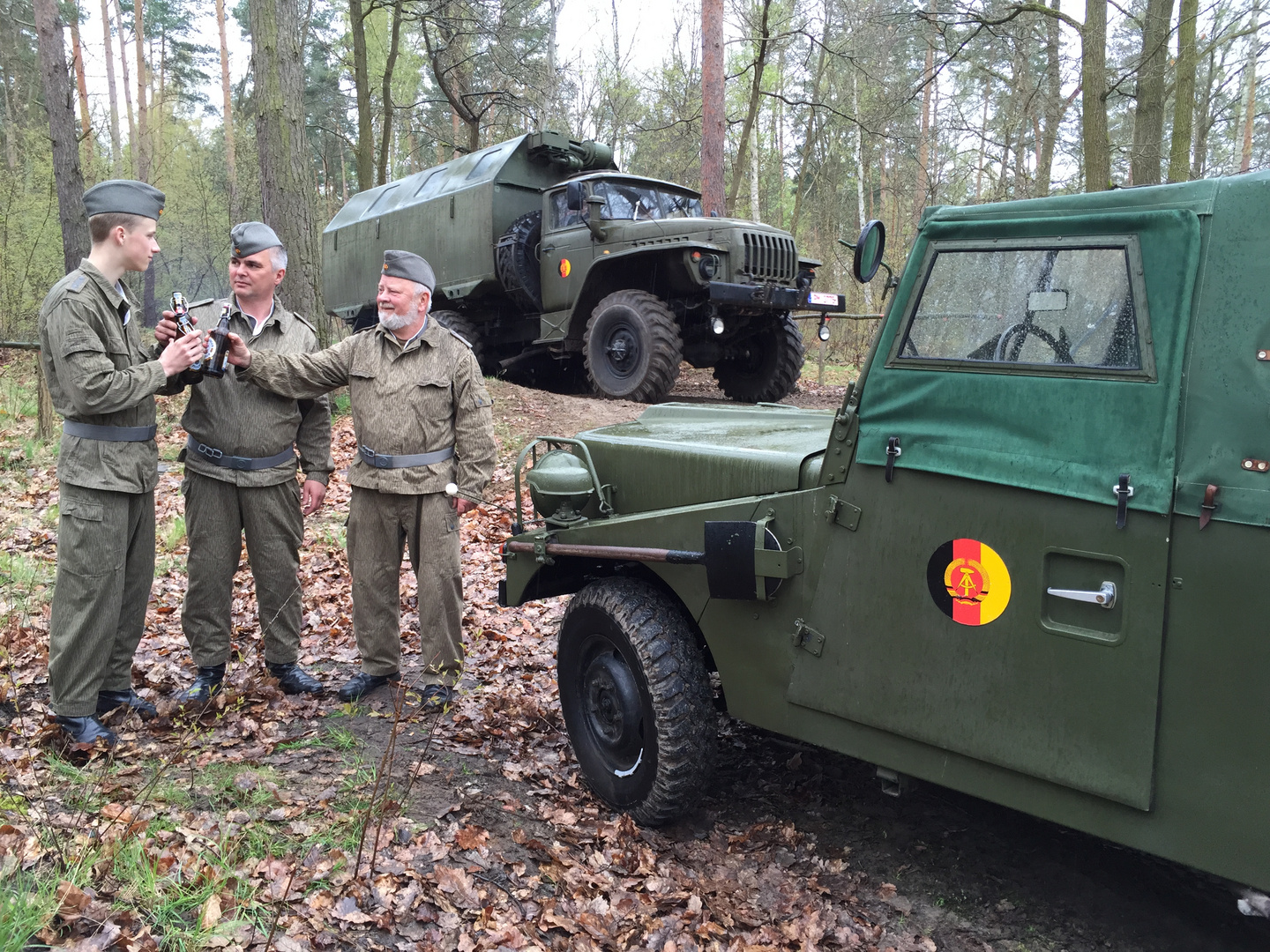 Militärfahrzeugtreffen Wünsdorf 2016 - trotz Dauerregen eine rundum gelungene Veranstaltung