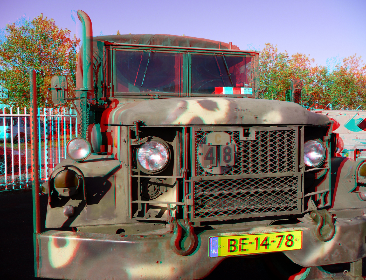 Military truck stereo