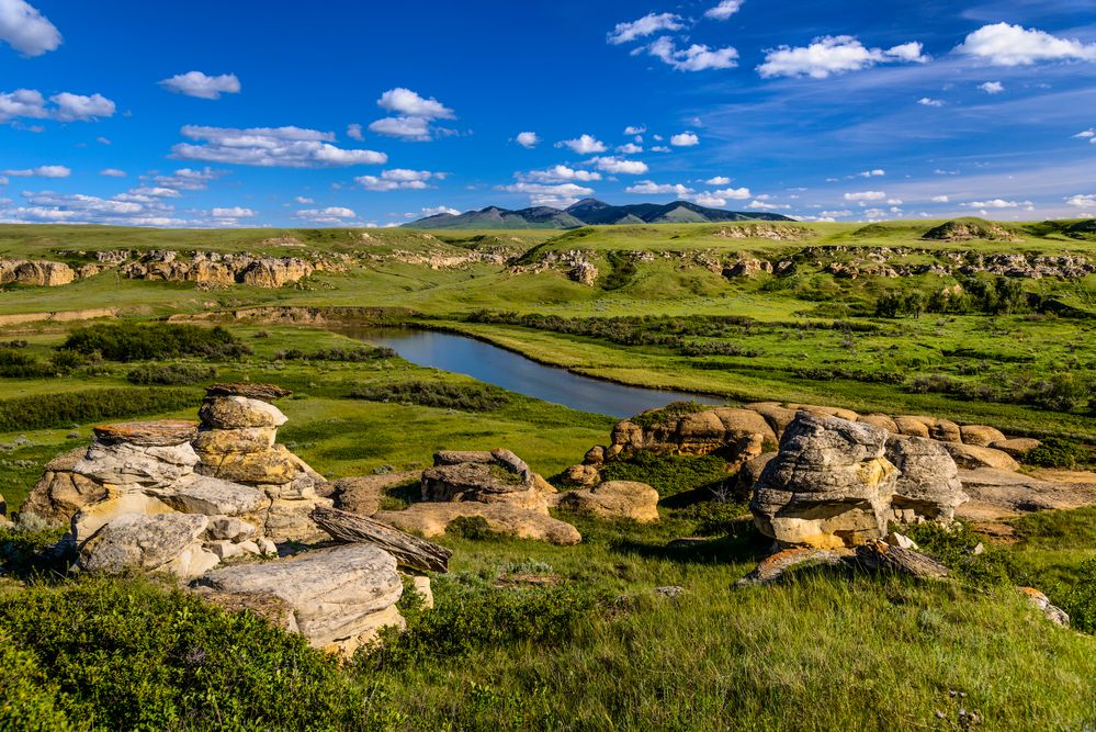 Milk River 1, Writing-on-Stone PP, Alberta, Kanada