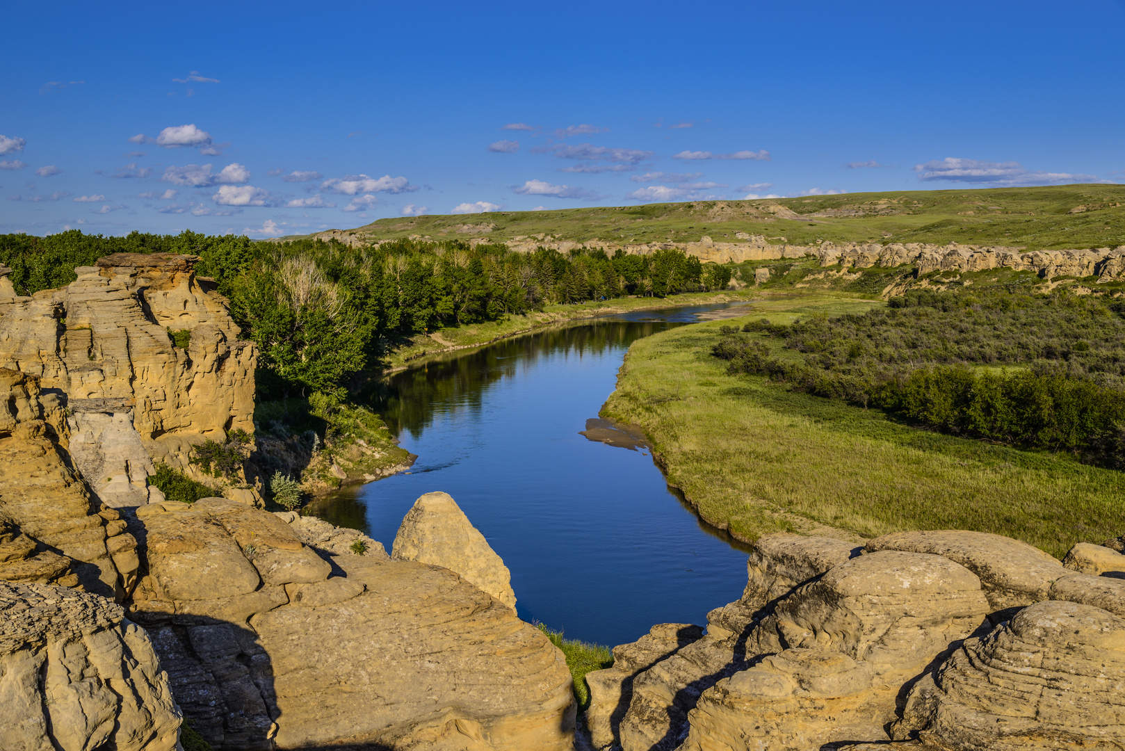 Milk River 3, Writing-on-Stone PP, Alberta, Kanada