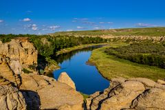 Milk River 3, Writing-on-Stone PP, Alberta, Kanada