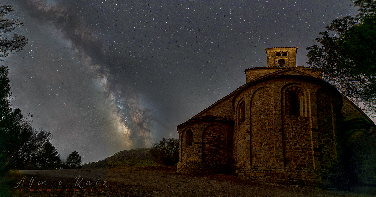 Milky Way from Sant Ponç, Corbera de Llobregat