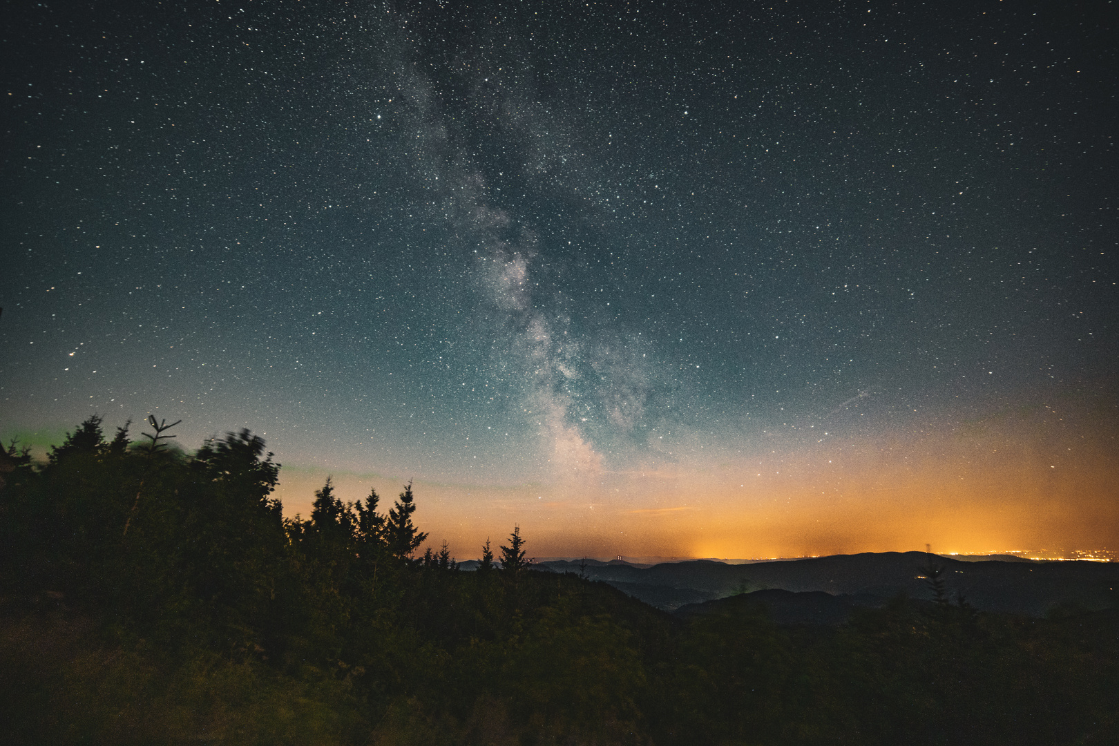 Milky Way in the Black Forest