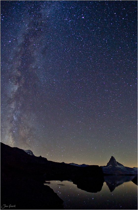 Milky Way meets Toblerone