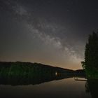 Milky Way over Lake Blaibach