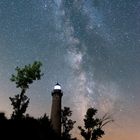 Milky Way over Little Sable Point Lighthouse 