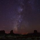 Milky Way over Monument Valley