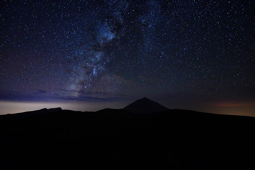 Milky Way over Teide