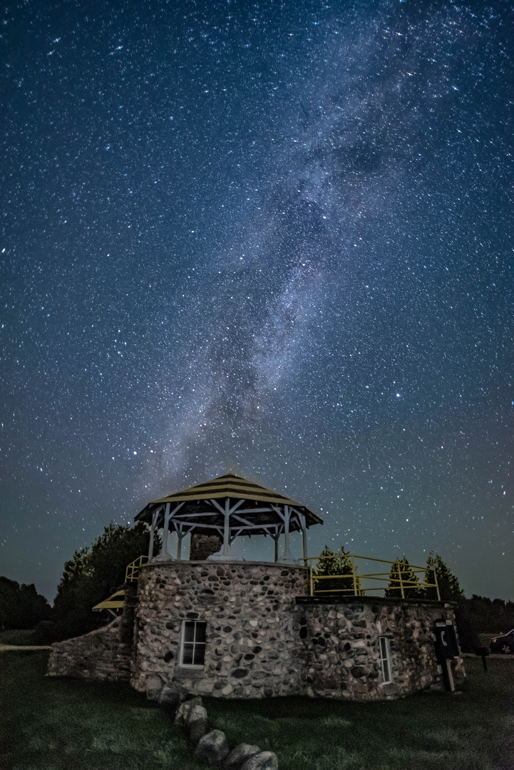 Milky Way over Woolsey Airport