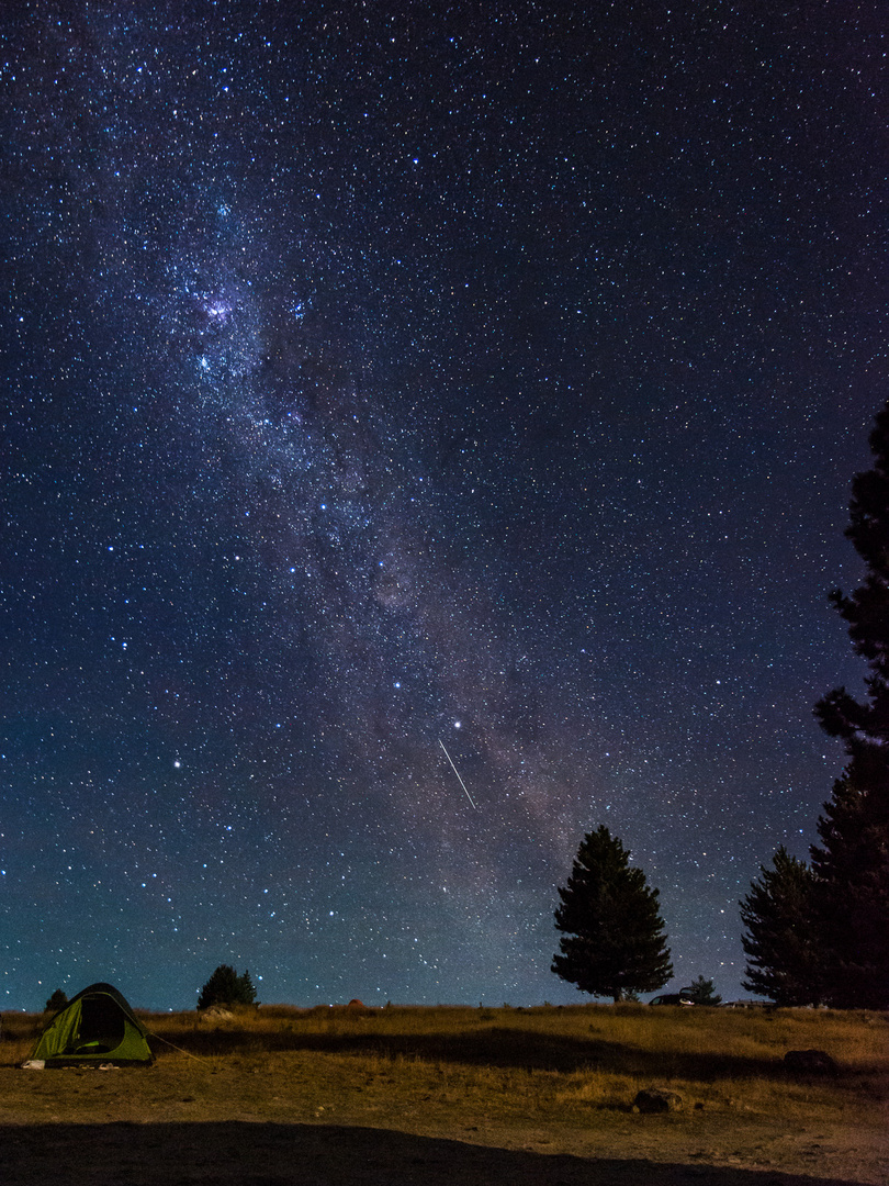 Milky Way & Shooting Star at Lake Pukaki (New Zealand)