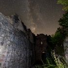 Milky way to the old castle ruin 1