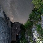 Milky way to the old castle ruin 2
