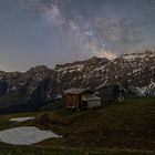 Milky way über dem Säntis Massiv