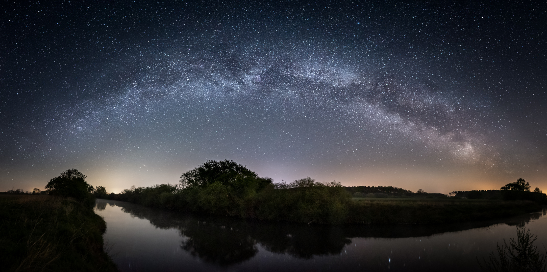 * Milky Way über der Leine * 