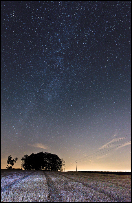 "milky way" über'm "cold field"