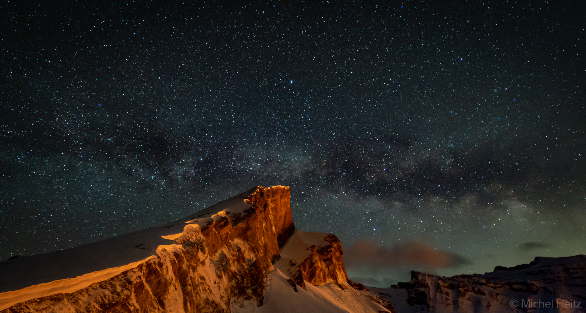 Milky Way überm Rinderhorn