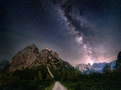 Milky Way Vibes, im Naturpark der Drei Zinnen 