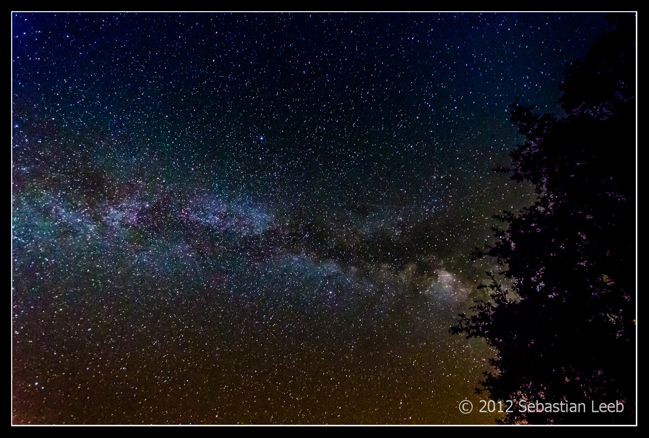 Milkyway above Yosemite