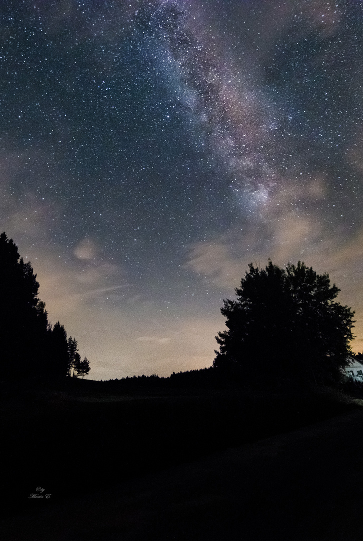 Milkyway and Clouds 