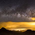 Milkyway breaks throuth the Clouds of Fuerteventura