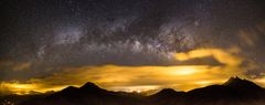 Milkyway breaks throuth the Clouds of Fuerteventura