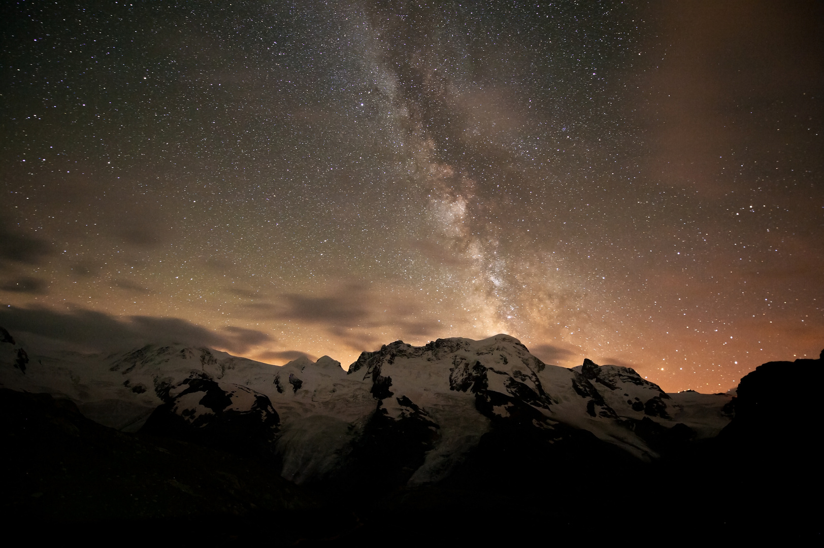 milkyway over breithorn :-)