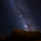 Milkyway over the Monument Valley