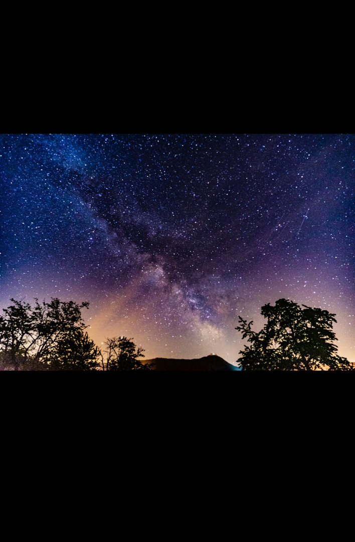 Milkyway über dem Neuffener Tal