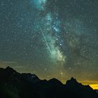 milkyway und perseide über dem ferwall 