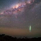 Milkyway with meteor