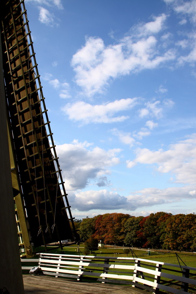 mill in autumn