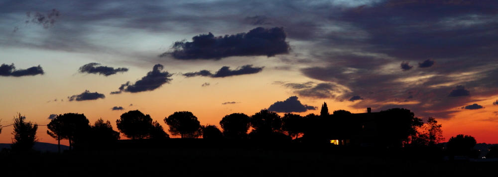 mille disegni e colori in cielo